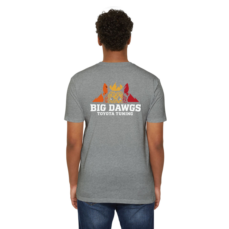 Big Dawgs Toyota Tuning full color logo tee, Next Level 6210 unisex CVC t-shirt
