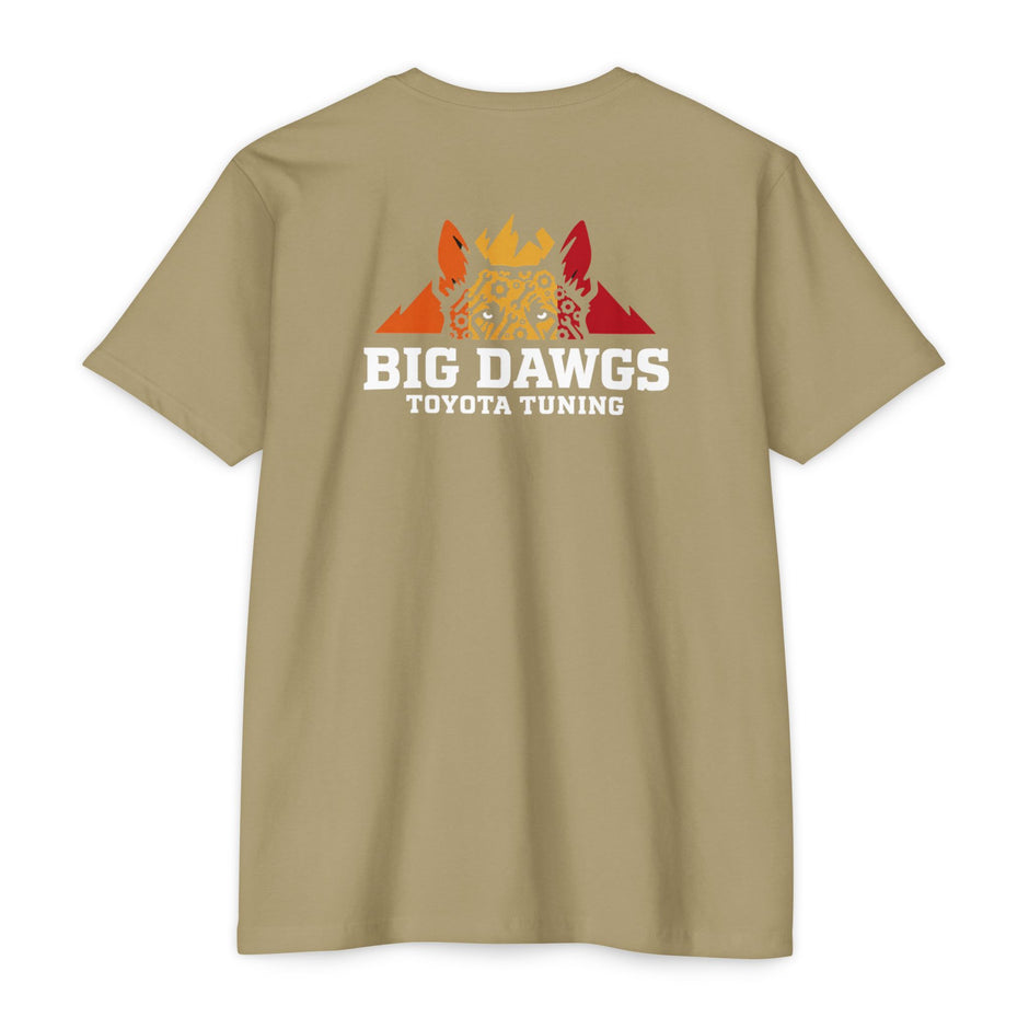 Big Dawgs Toyota Tuning full color logo tee, Next Level 6210 unisex CVC t-shirt