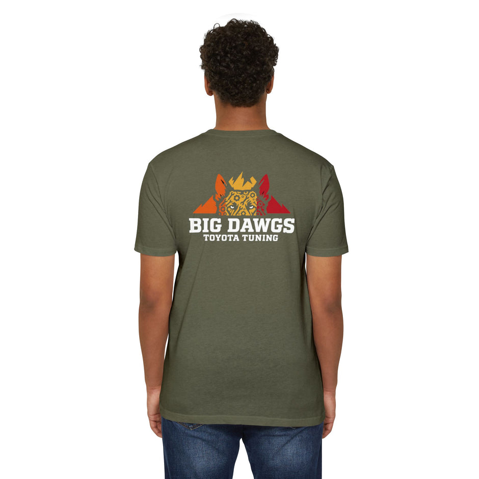 Big Dawgs Toyota Tuning full color logo tee, Next Level 6210 unisex CVC t-shirt