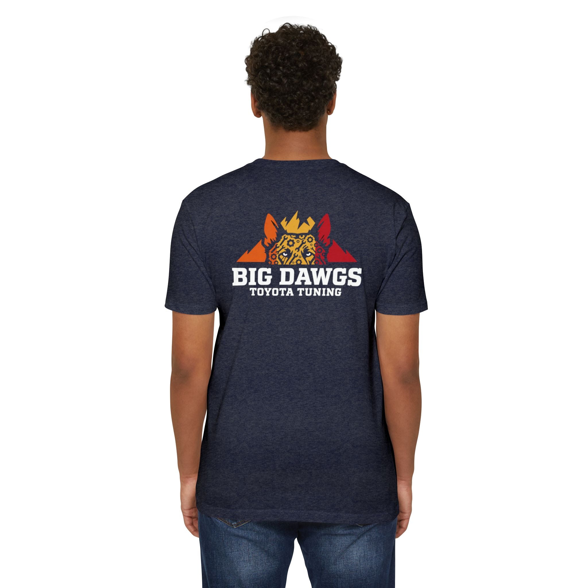 Big Dawgs Toyota Tuning full color logo tee, Next Level 6210 unisex CVC t-shirt
