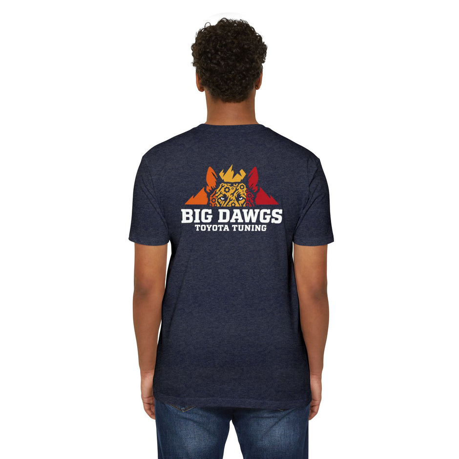 Big Dawgs Toyota Tuning full color logo tee, Next Level 6210 unisex CVC t-shirt