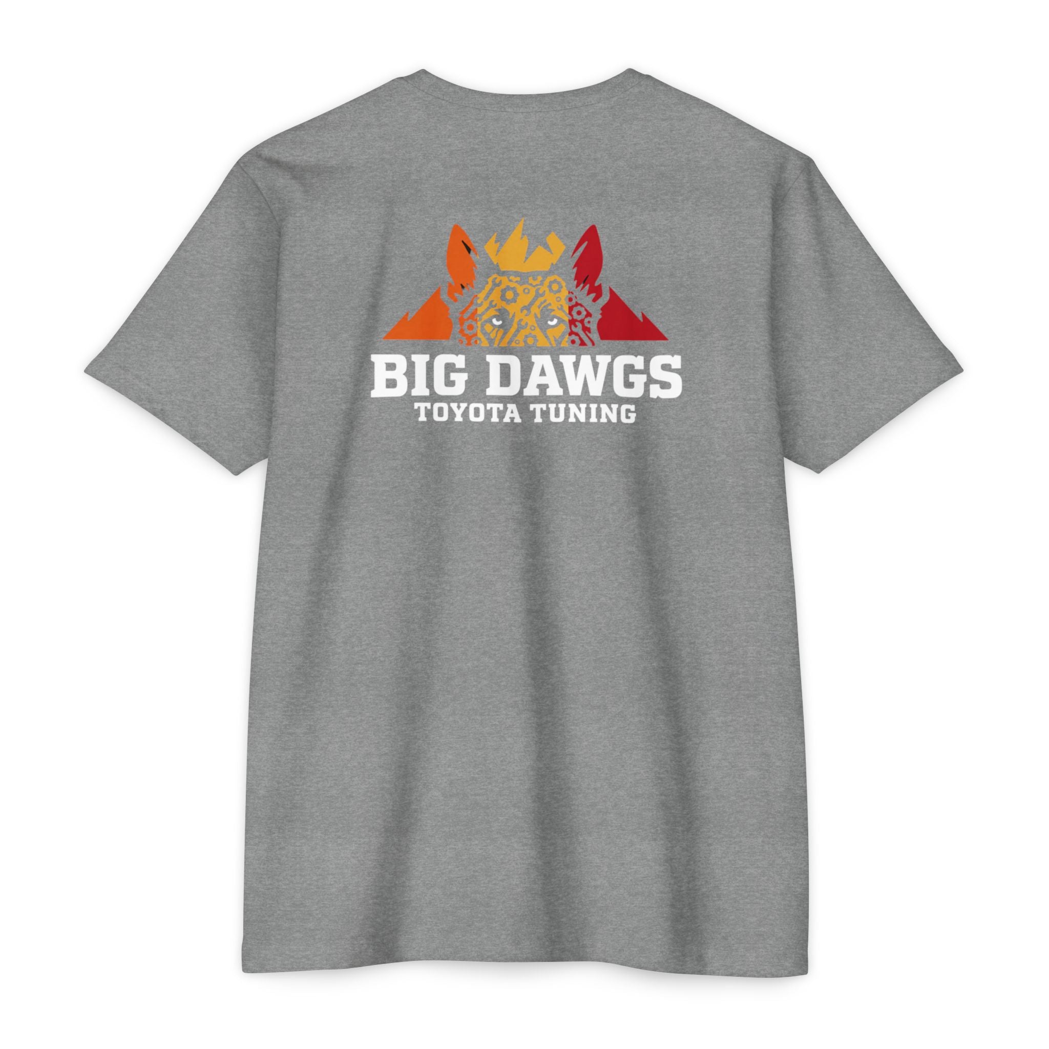 Big Dawgs Toyota Tuning full color logo tee, Next Level 6210 unisex CVC t-shirt