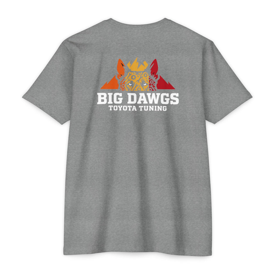 Big Dawgs Toyota Tuning full color logo tee, Next Level 6210 unisex CVC t-shirt