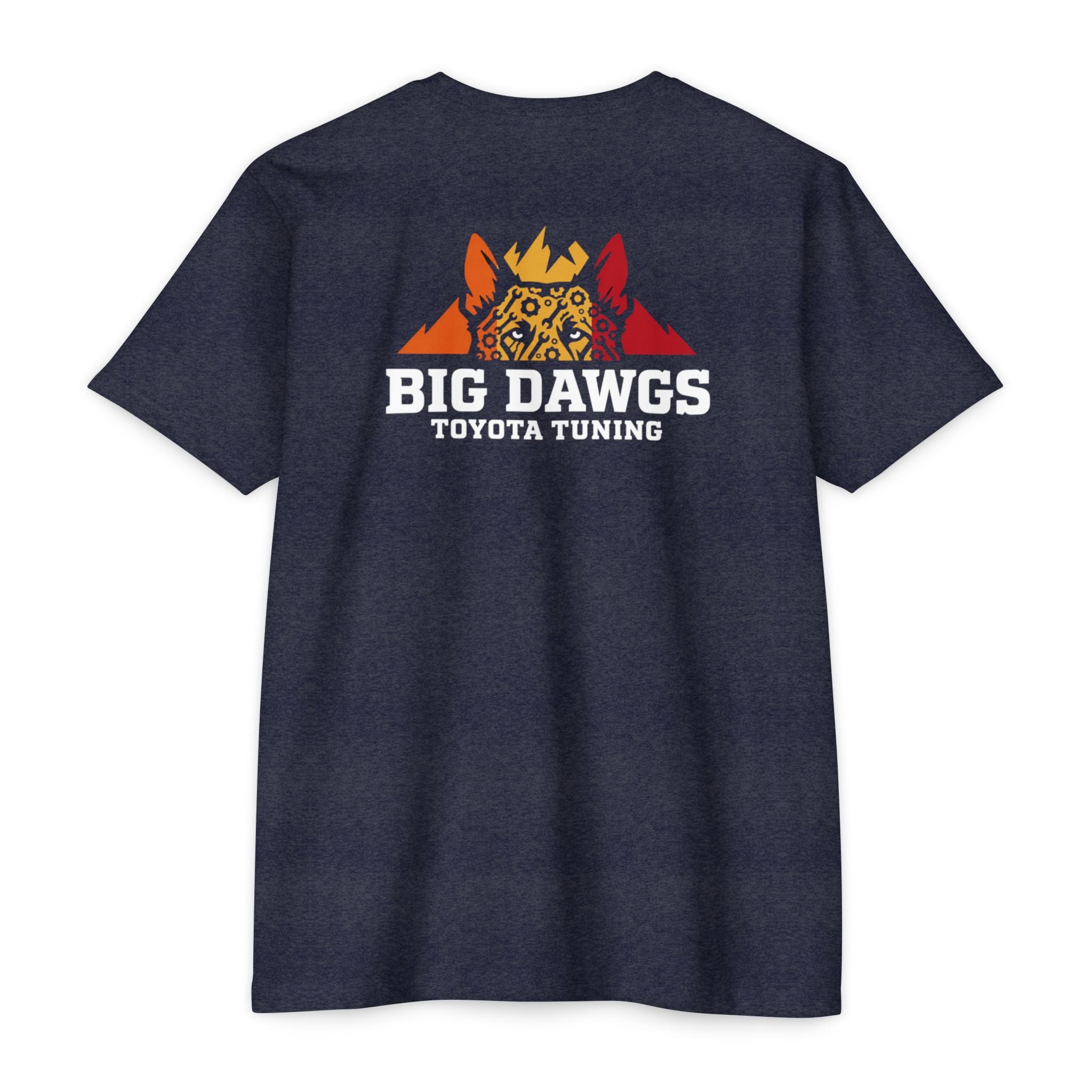 Big Dawgs Toyota Tuning full color logo tee, Next Level 6210 unisex CVC t-shirt