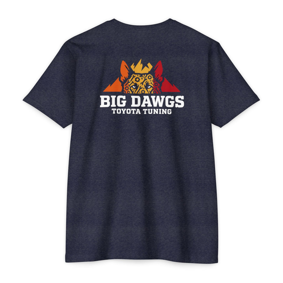 Big Dawgs Toyota Tuning full color logo tee, Next Level 6210 unisex CVC t-shirt