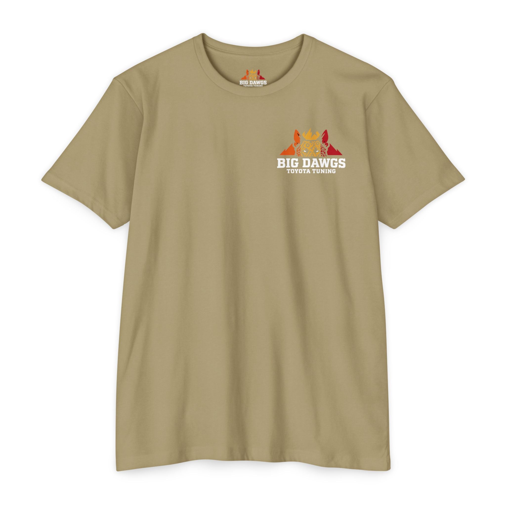 Big Dawgs Toyota Tuning full color logo tee, Next Level 6210 unisex CVC t-shirt