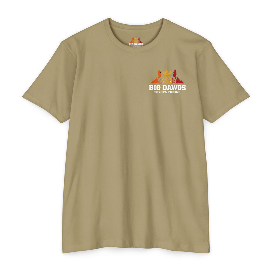 Big Dawgs Toyota Tuning full color logo tee, Next Level 6210 unisex CVC t-shirt