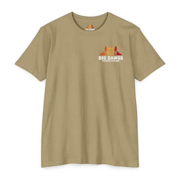 Big Dawgs Toyota Tuning full color logo tee, Next Level 6210 unisex CVC t-shirt