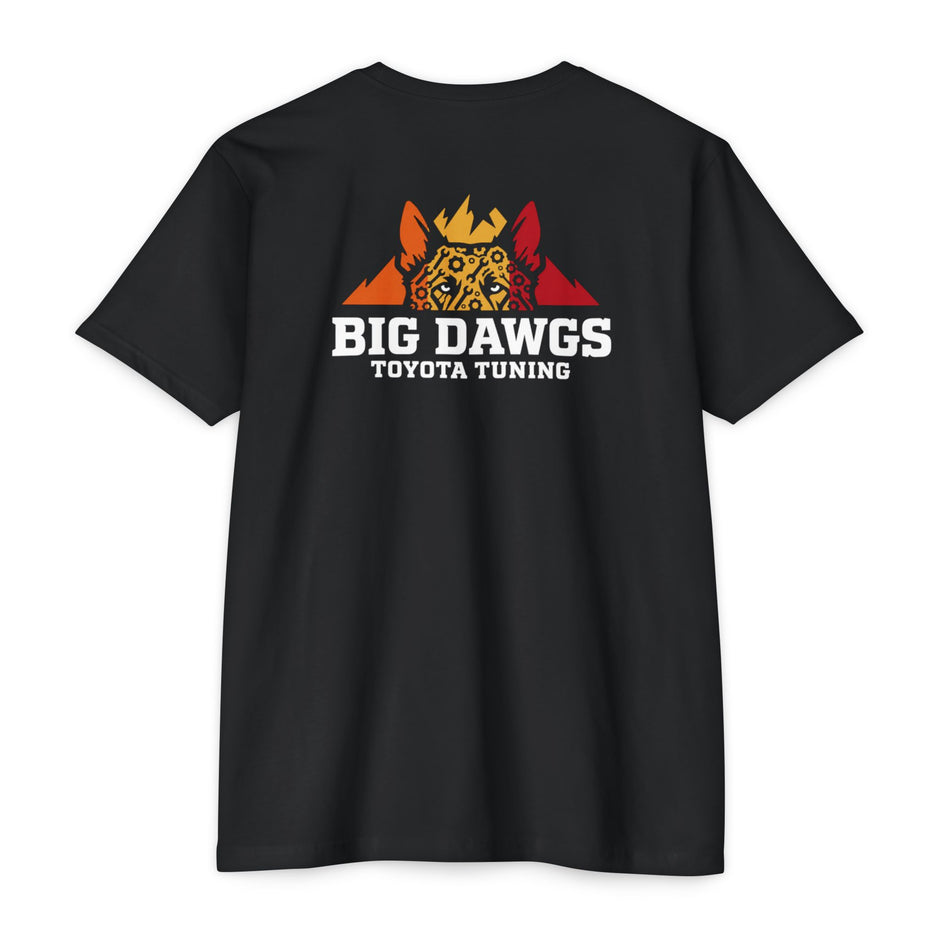 Big Dawgs Toyota Tuning full color logo tee, Next Level 6210 unisex CVC t-shirt