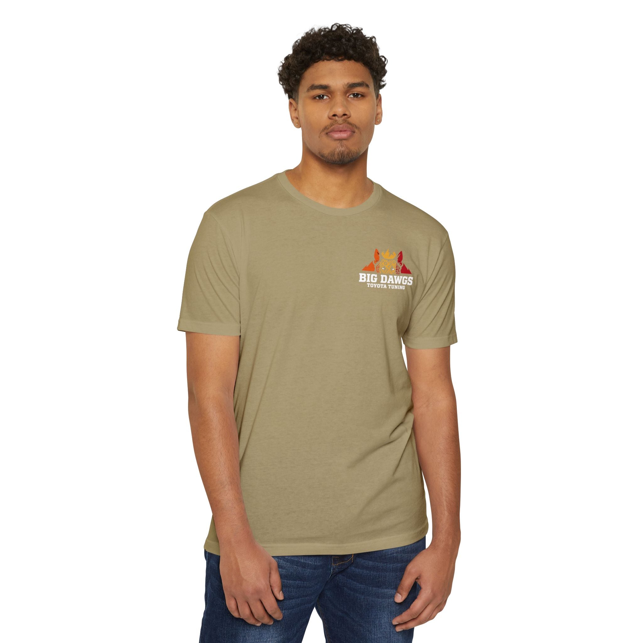 Big Dawgs Toyota Tuning full color logo tee, Next Level 6210 unisex CVC t-shirt