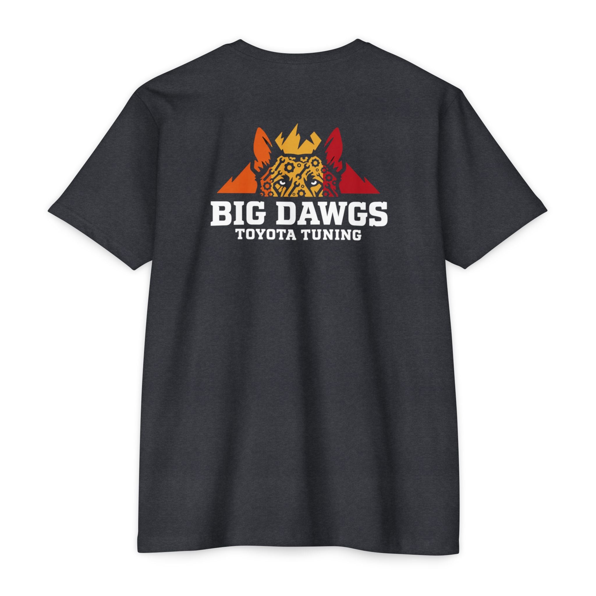 Big Dawgs Toyota Tuning full color logo tee, Next Level 6210 unisex CVC t-shirt
