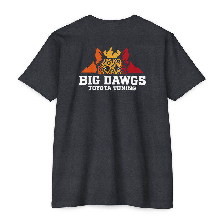 Big Dawgs Toyota Tuning full color logo tee, Next Level 6210 unisex CVC t-shirt
