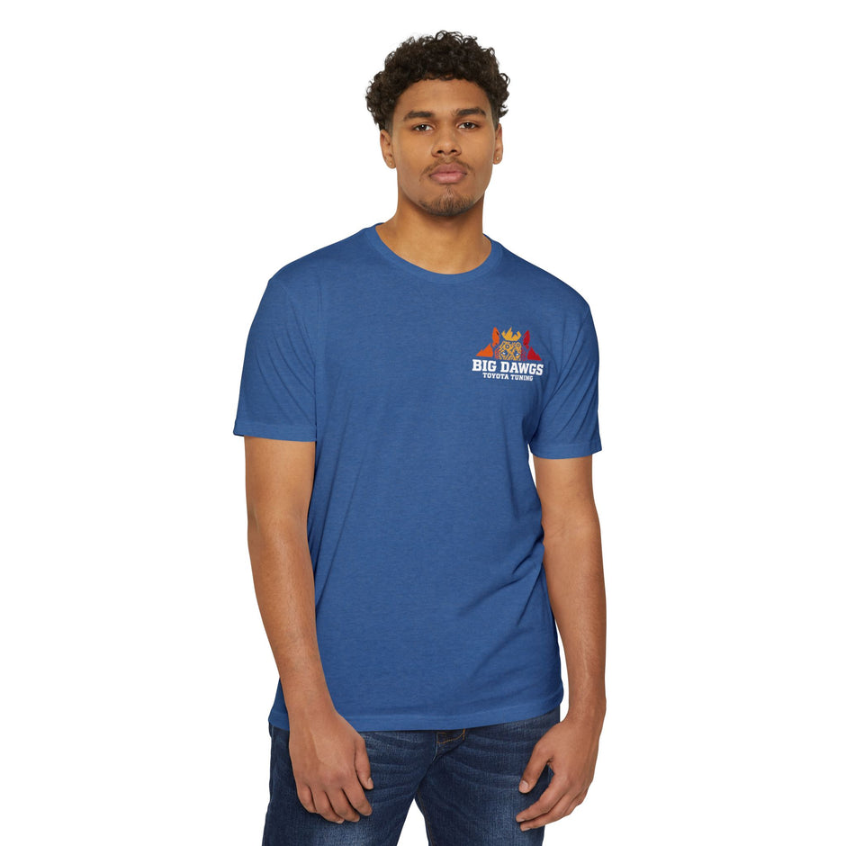 Big Dawgs Toyota Tuning full color logo tee, Next Level 6210 unisex CVC t-shirt