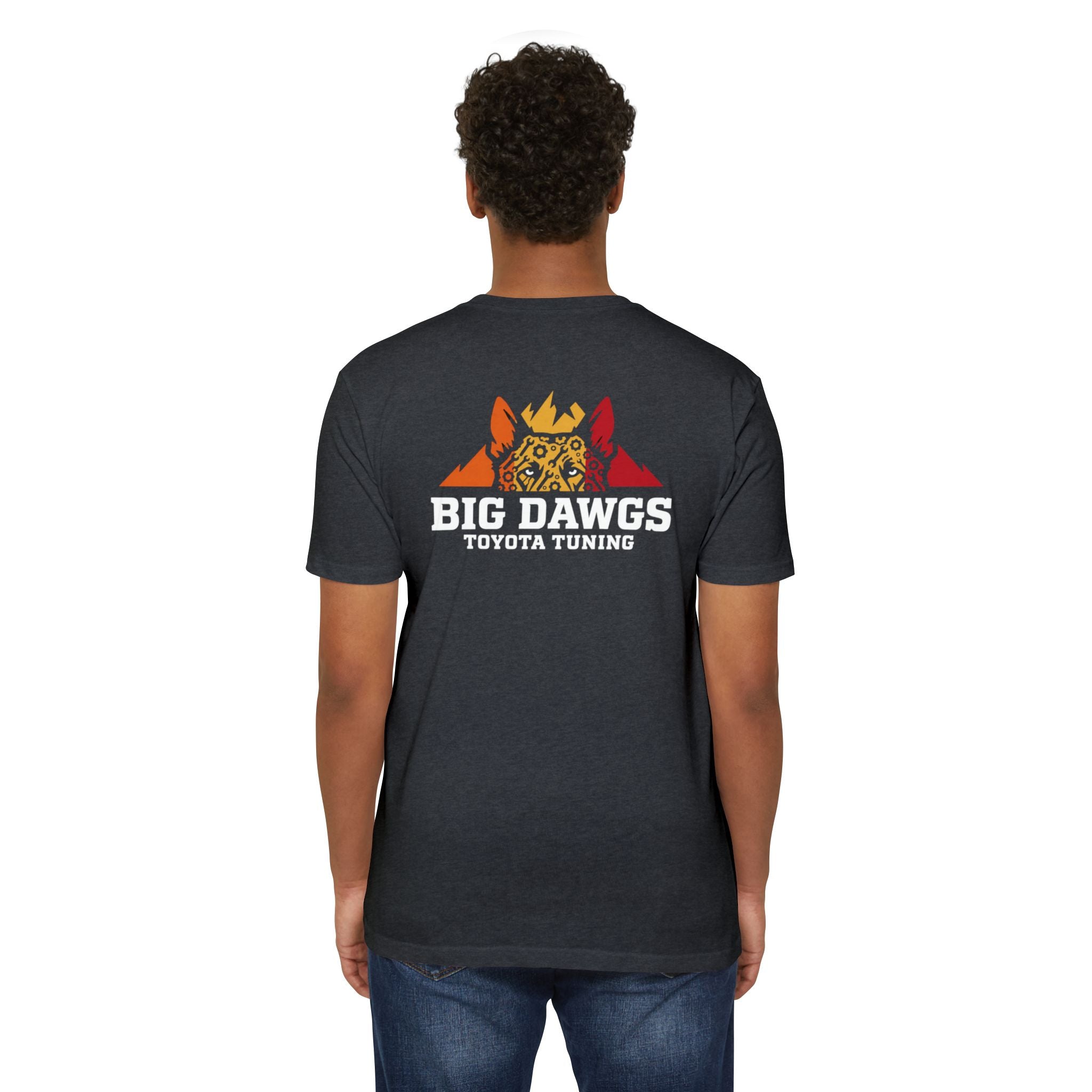 Big Dawgs Toyota Tuning full color logo tee, Next Level 6210 unisex CVC t-shirt