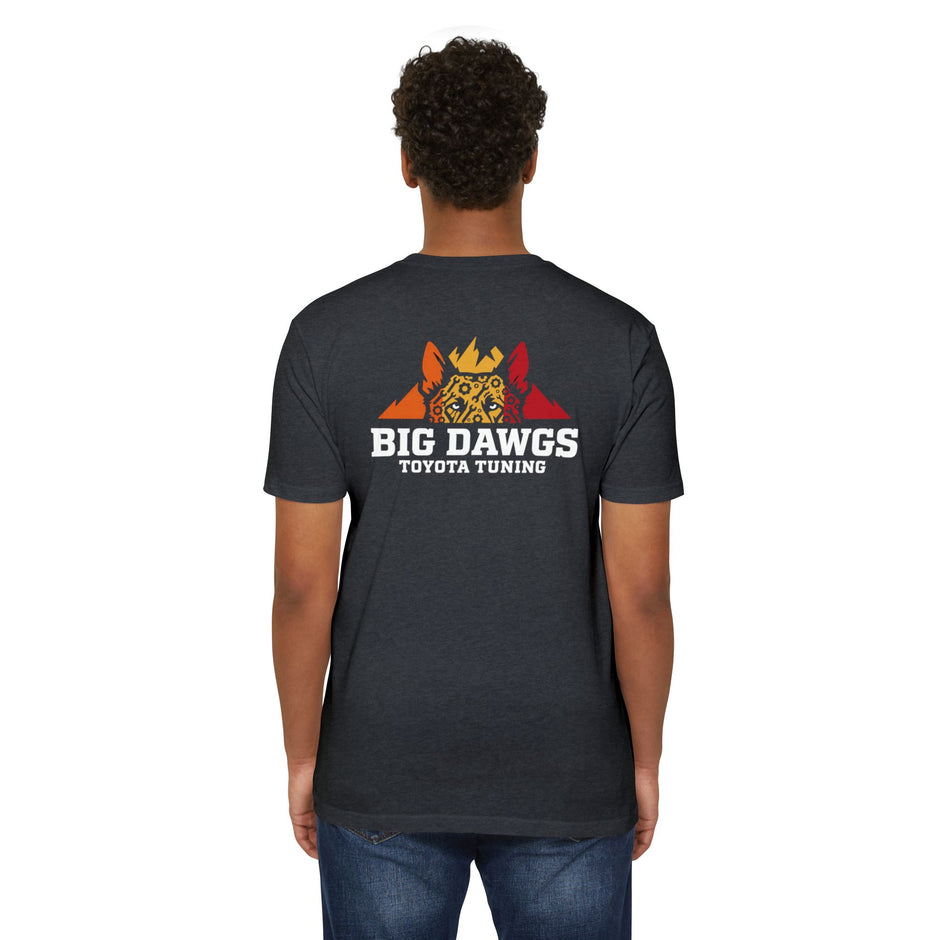 Big Dawgs Toyota Tuning full color logo tee, Next Level 6210 unisex CVC t-shirt