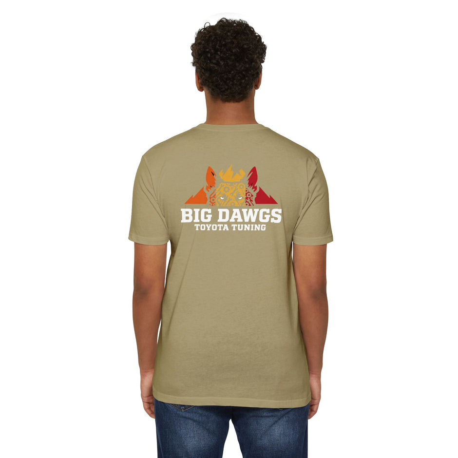 Big Dawgs Toyota Tuning full color logo tee, Next Level 6210 unisex CVC t-shirt