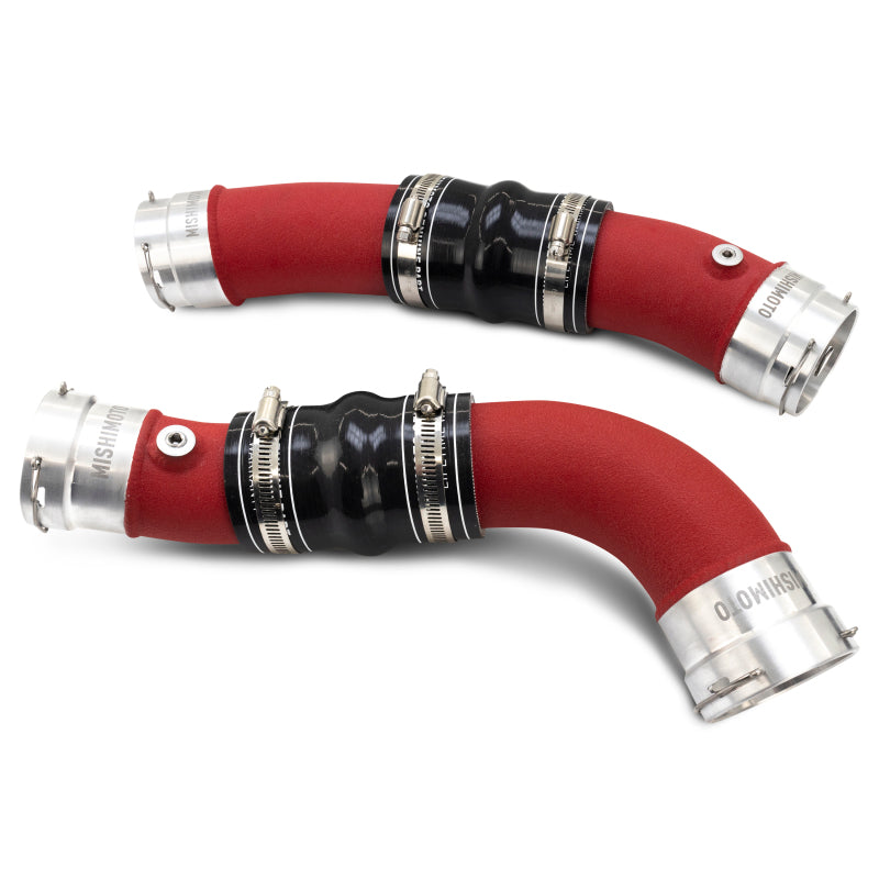 Mishimoto intercooler kit charge pipes detail