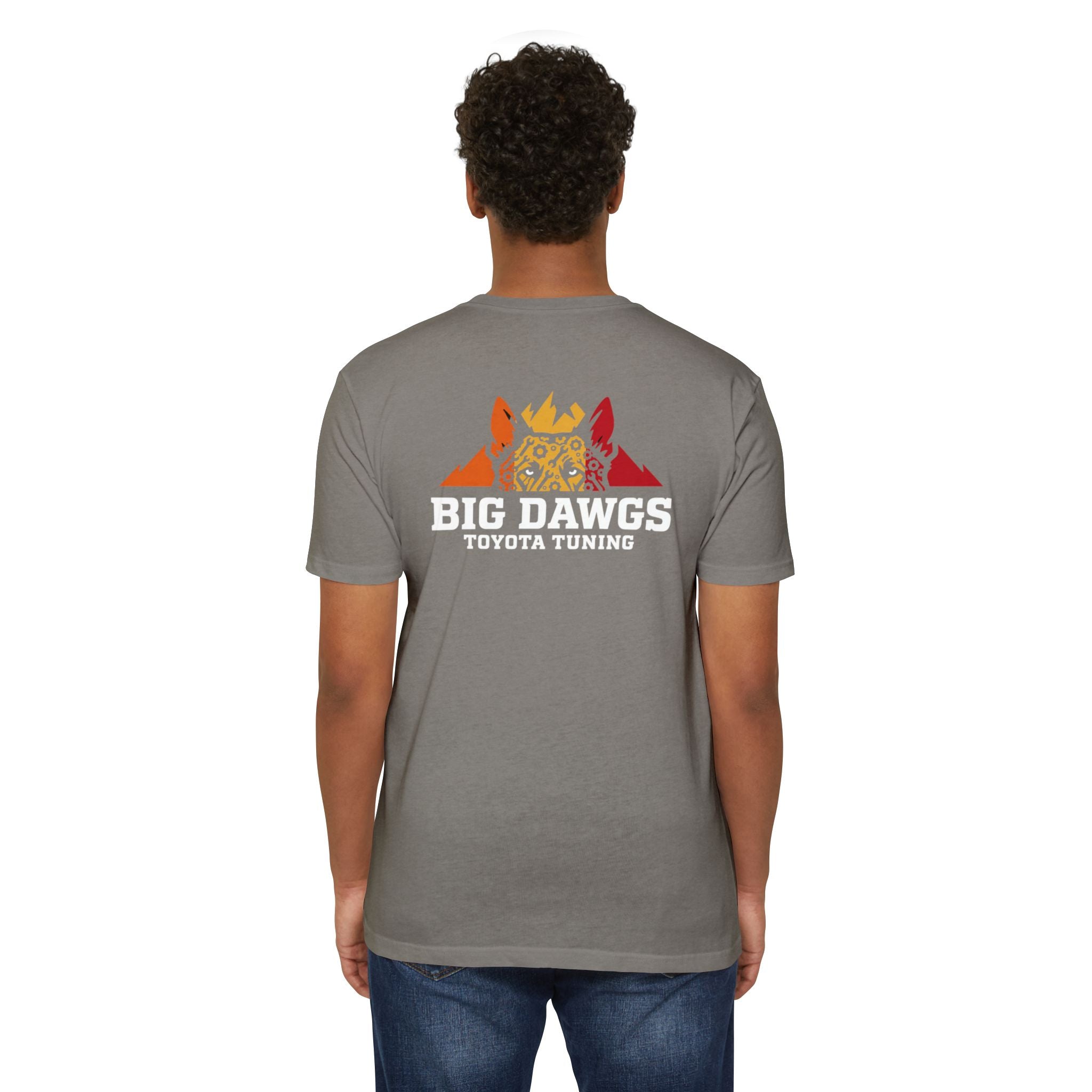 Big Dawgs Toyota Tuning full color logo tee, Next Level 6210 unisex CVC t-shirt