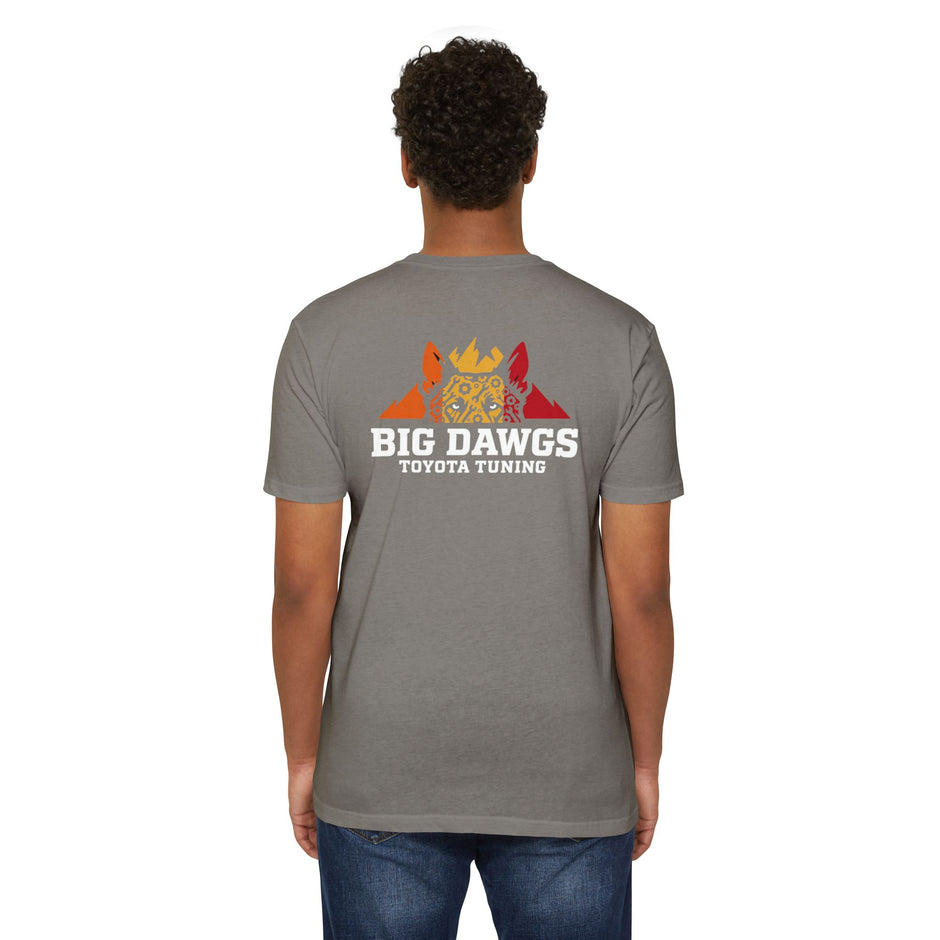 Big Dawgs Toyota Tuning full color logo tee, Next Level 6210 unisex CVC t-shirt