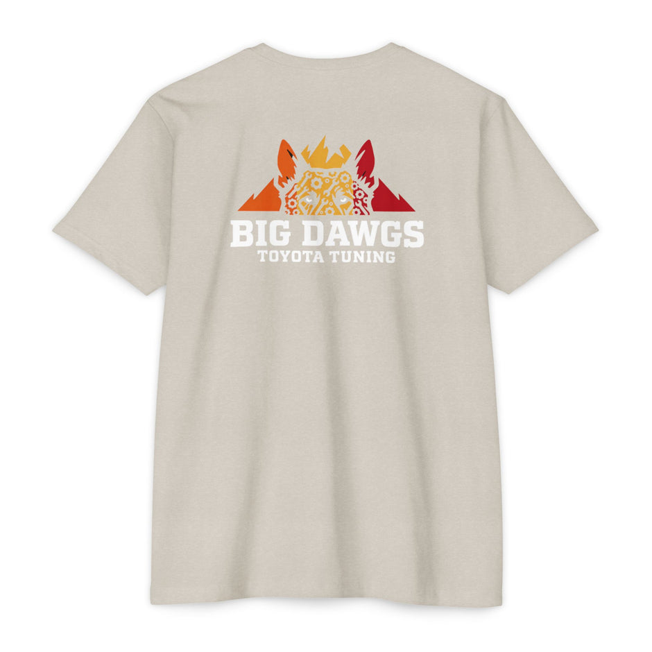 Big Dawgs Toyota Tuning full color logo tee, Next Level 6210 unisex CVC t-shirt