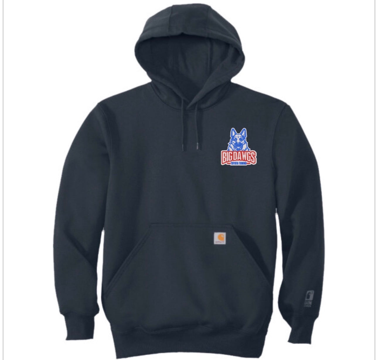 Big Dawgs Toyota Tuning Carhartt Rain Defender hoodie - Toyota enthusiast apparel