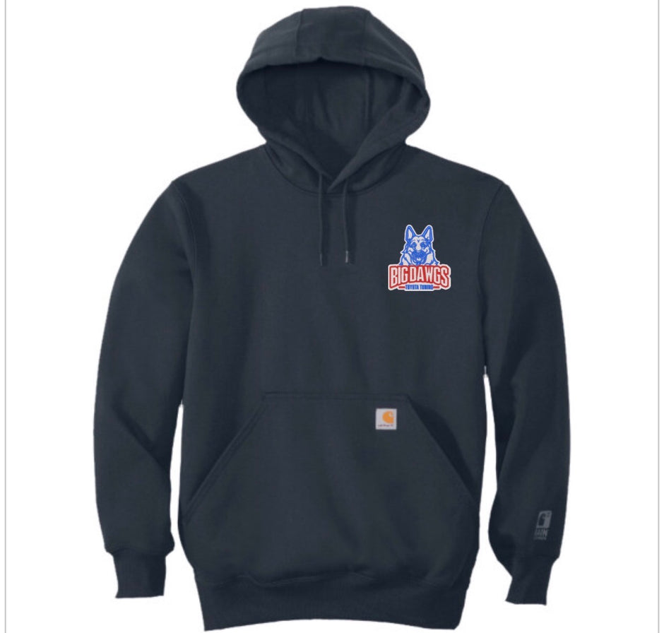 Big Dawgs Toyota Tuning Carhartt Rain Defender hoodie - Toyota enthusiast apparel