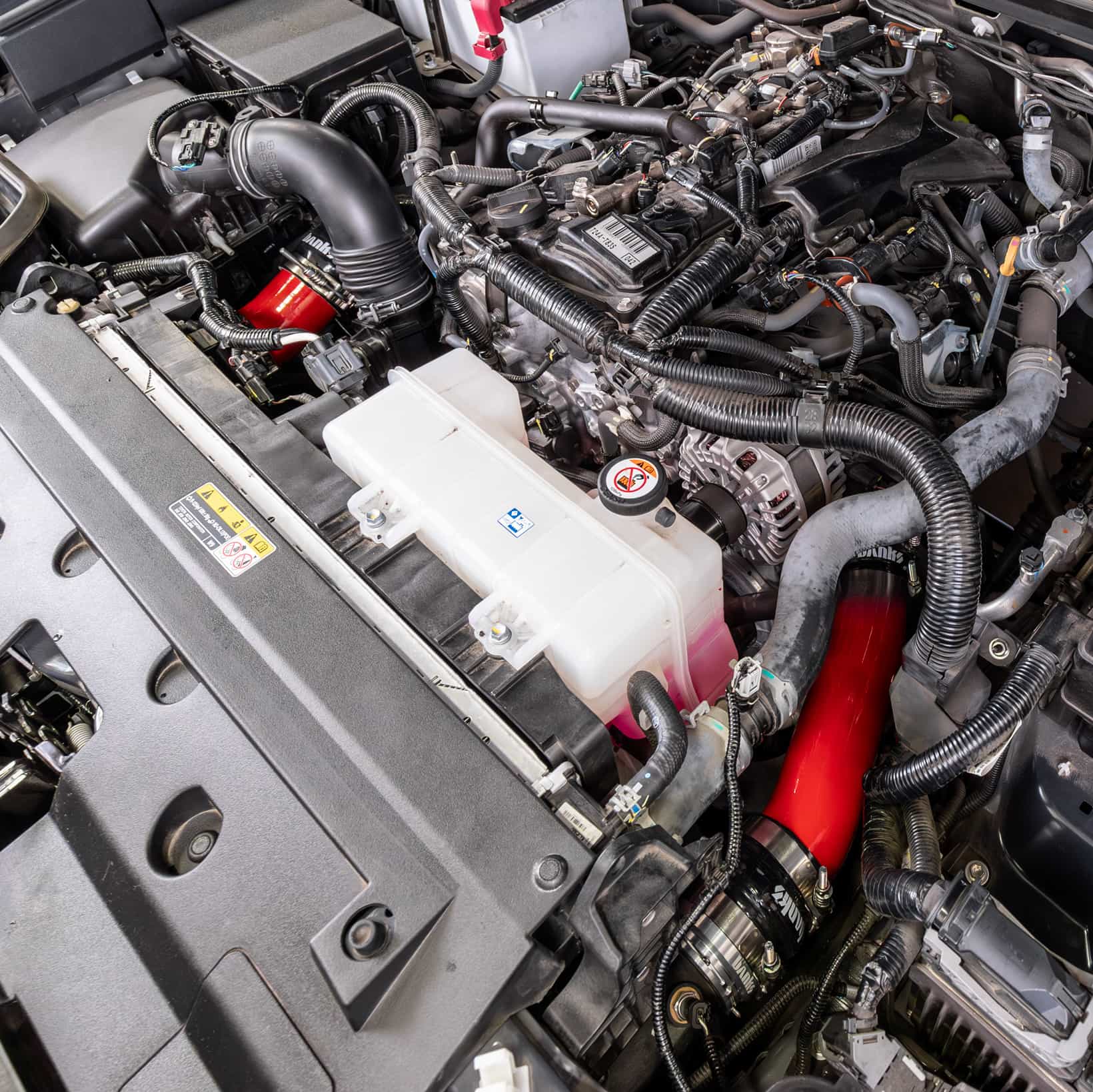 Banks boost tubes installed on 2024+ Tacoma 2.4L turbo