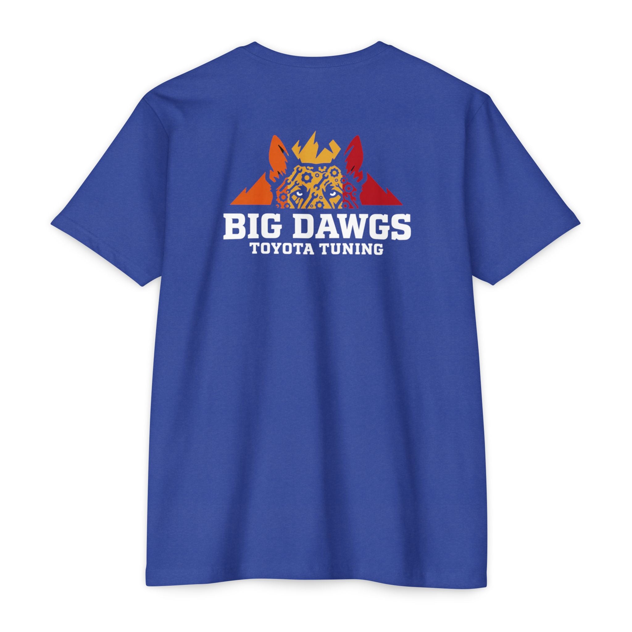 Big Dawgs Toyota Tuning full color logo tee, Next Level 6210 unisex CVC t-shirt