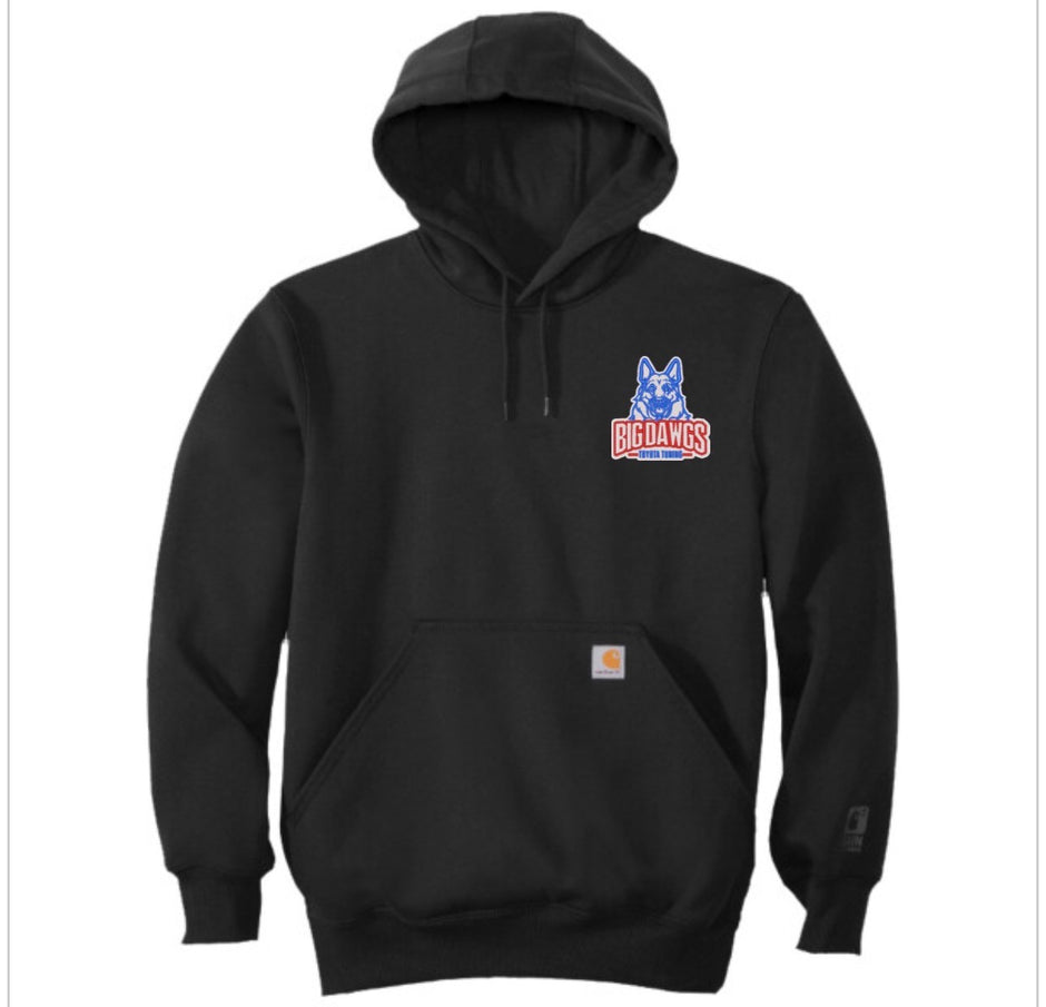Big Dawgs Toyota Tuning Carhartt Rain Defender hoodie - premium Toyota tuning apparel