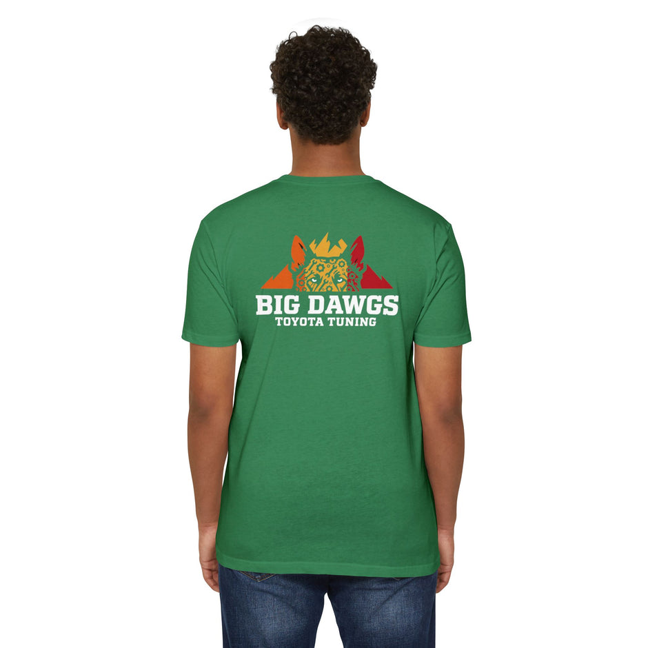 Big Dawgs Toyota Tuning full color logo tee, Next Level 6210 unisex CVC t-shirt