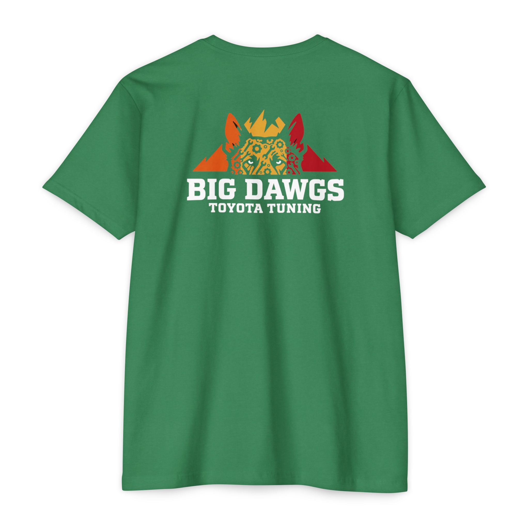 Big Dawgs Toyota Tuning full color logo tee, Next Level 6210 unisex CVC t-shirt