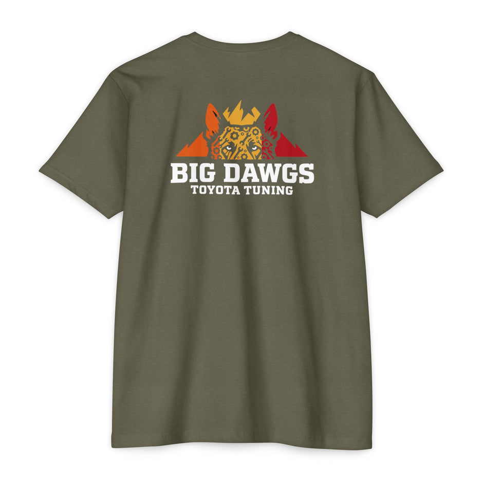 Big Dawgs Toyota Tuning full color logo tee, Next Level 6210 unisex CVC t-shirt