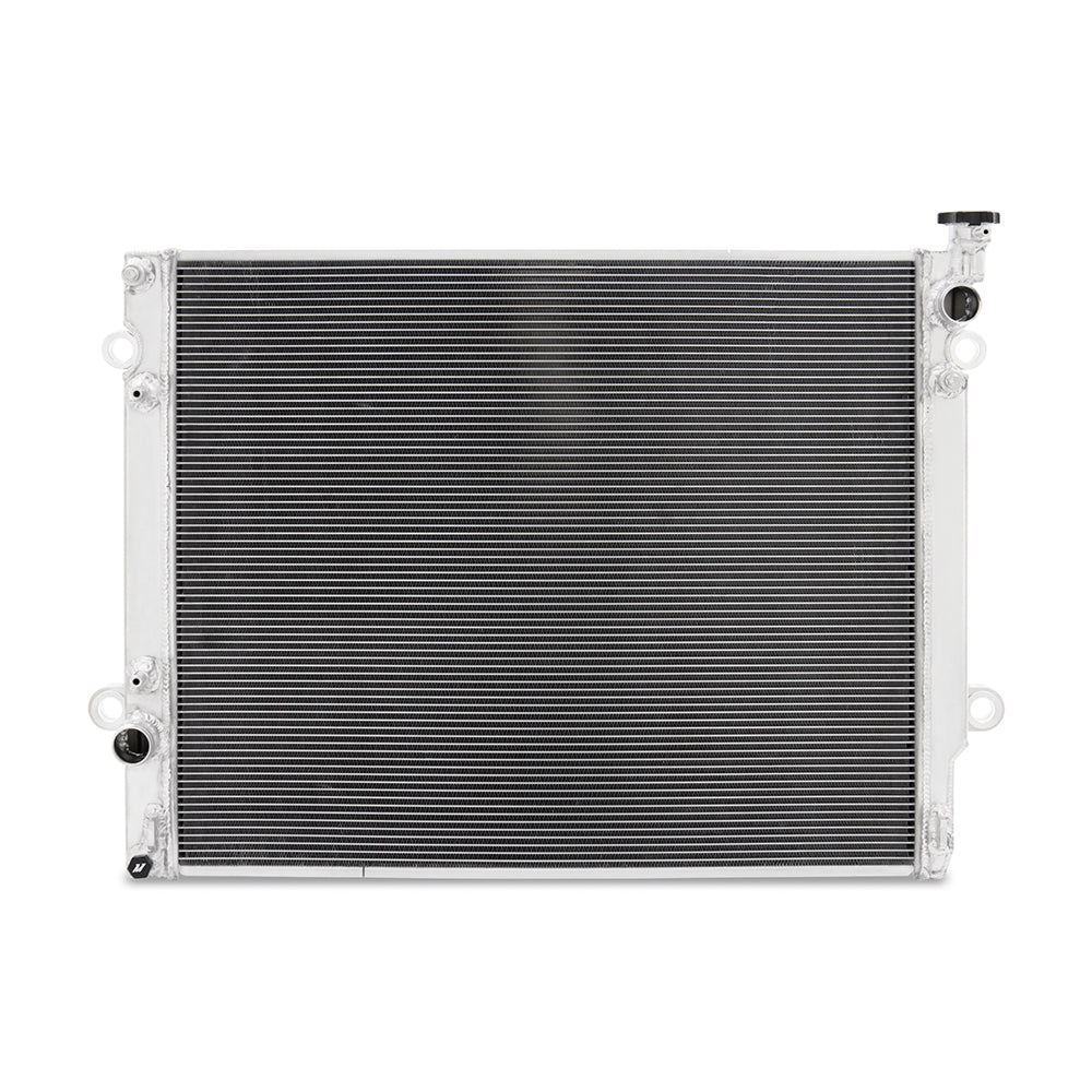 Mishimoto Tacoma radiator compared to stock