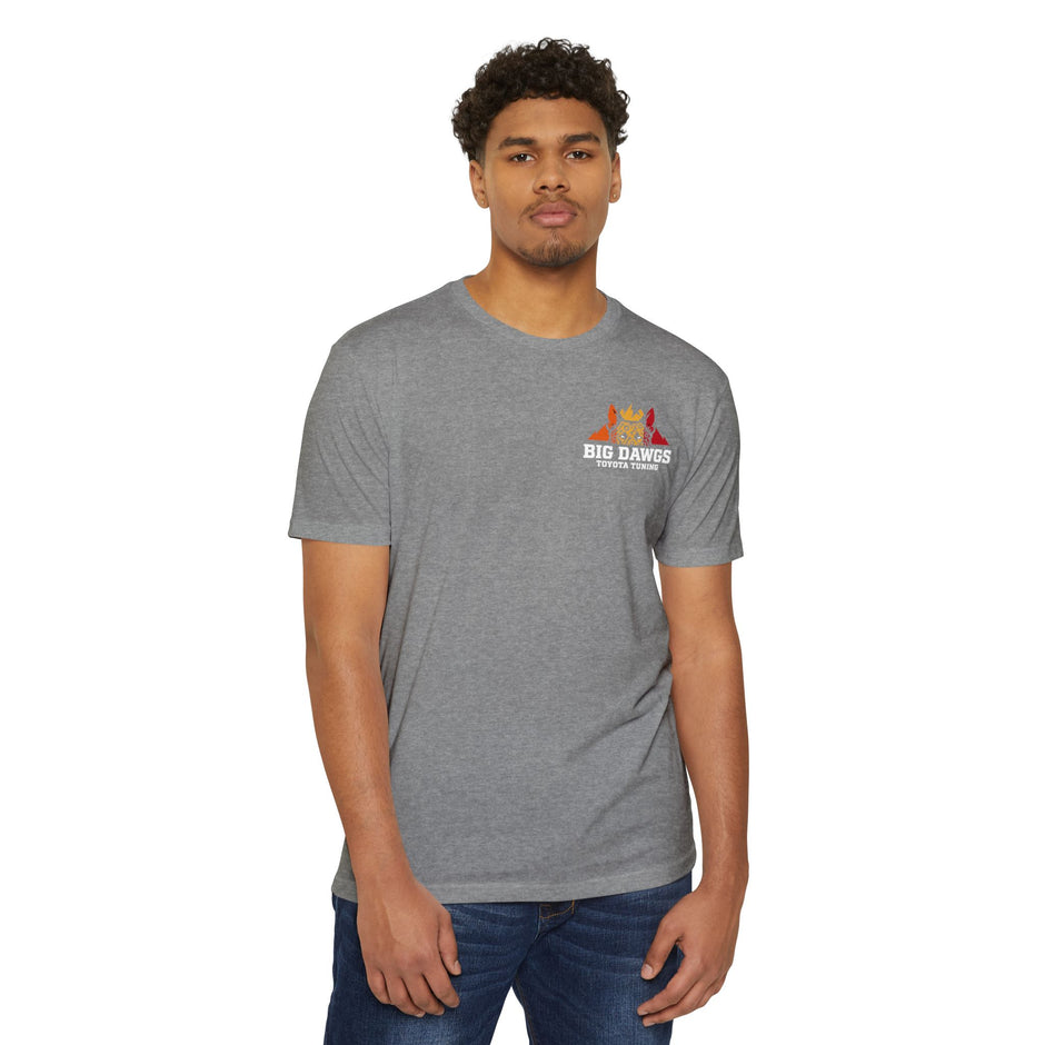 Big Dawgs Toyota Tuning full color logo tee, Next Level 6210 unisex CVC t-shirt
