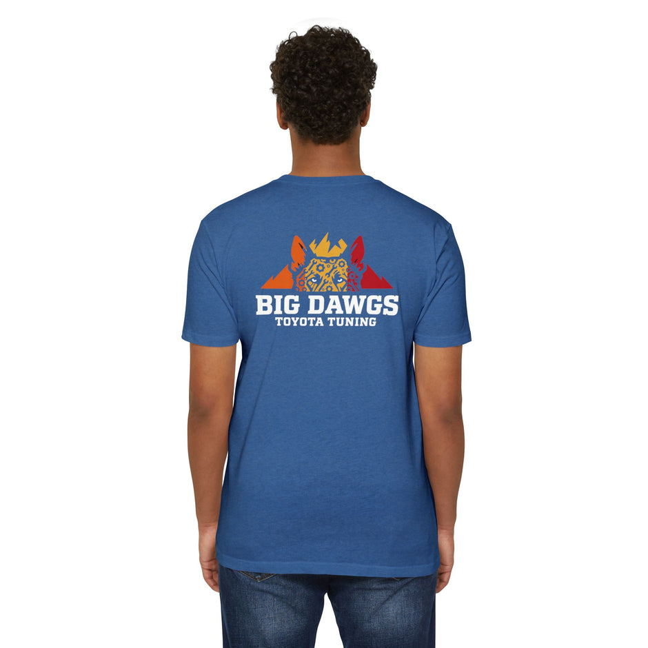Big Dawgs Toyota Tuning full color logo tee, Next Level 6210 unisex CVC t-shirt