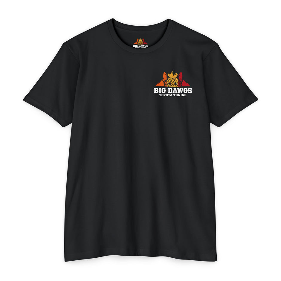 Big Dawgs Toyota Tuning full color logo tee, Next Level 6210 unisex CVC t-shirt