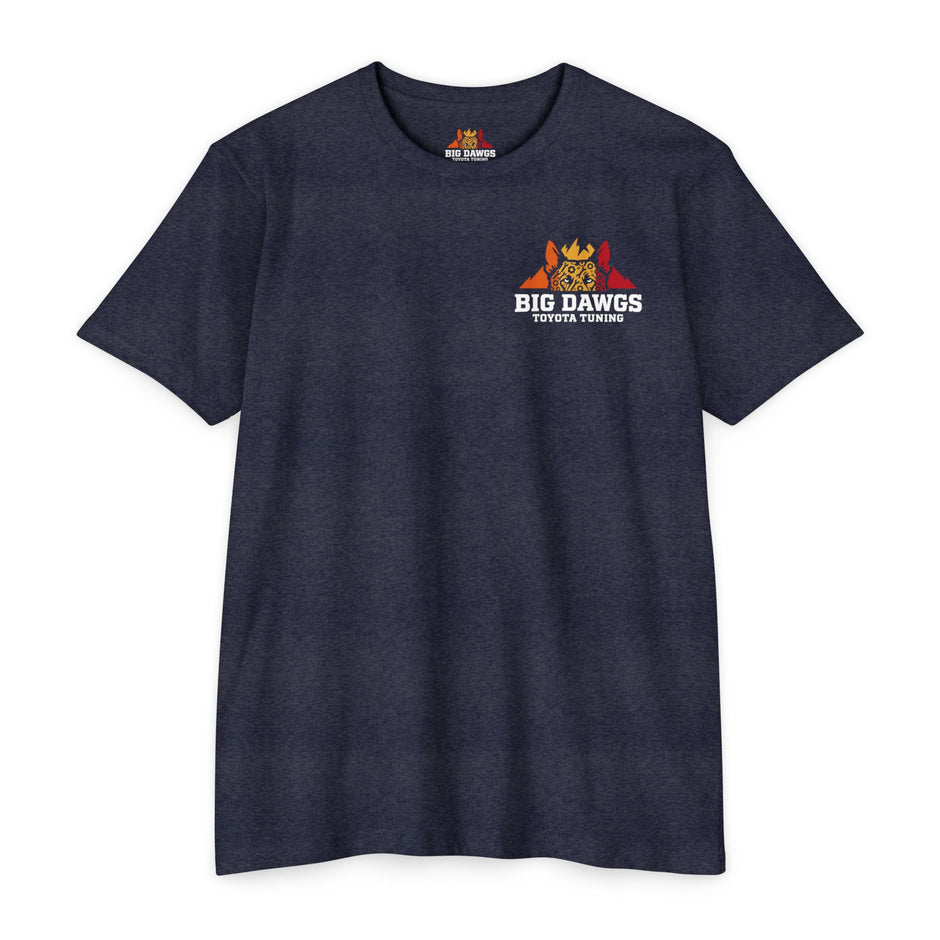Big Dawgs Toyota Tuning full color logo tee, Next Level 6210 unisex CVC t-shirt