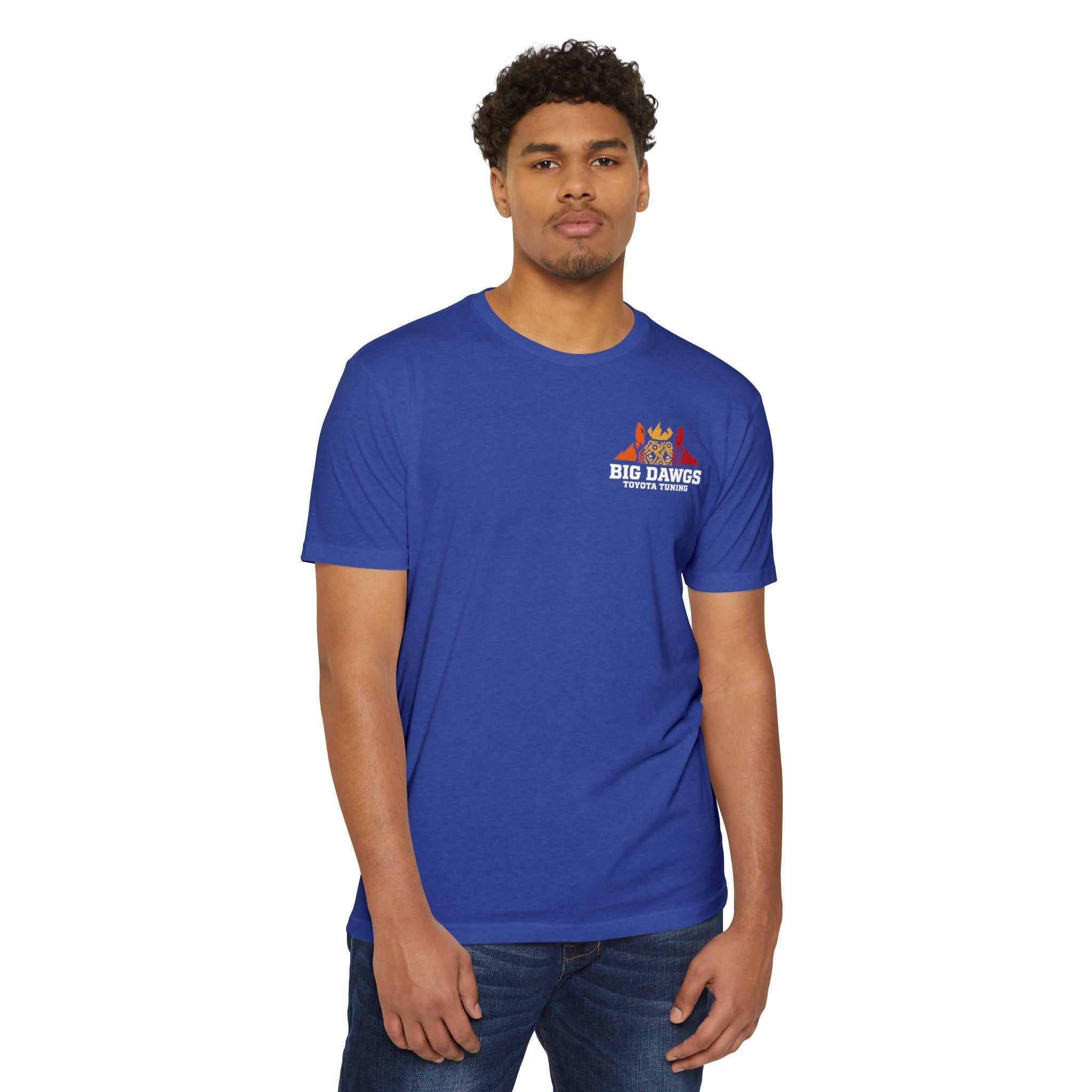 Big Dawgs Toyota Tuning full color logo tee, Next Level 6210 unisex CVC t-shirt