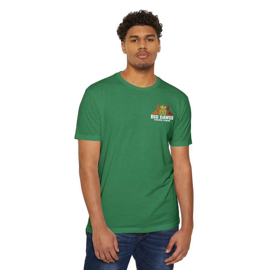 Big Dawgs Toyota Tuning full color logo tee, Next Level 6210 unisex CVC t-shirt