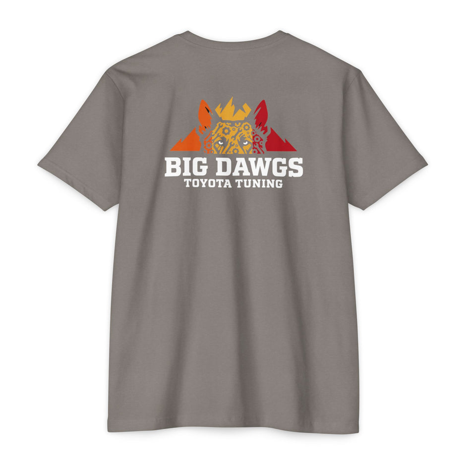 Big Dawgs Toyota Tuning full color logo tee, Next Level 6210 unisex CVC t-shirt