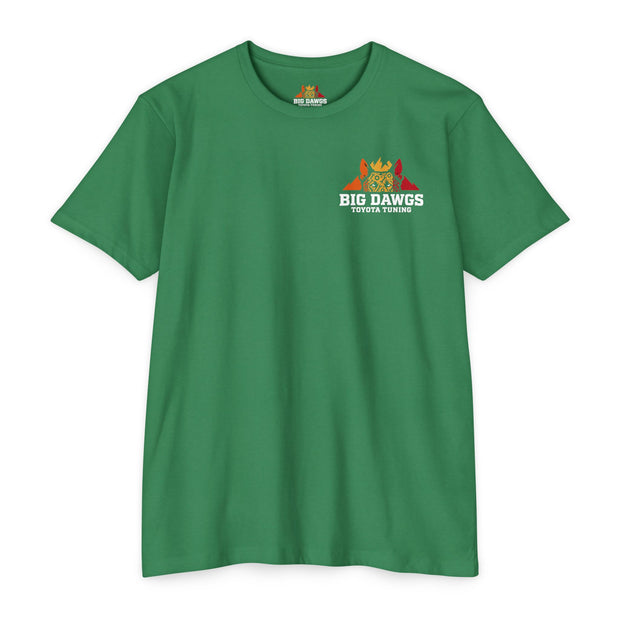 Big Dawgs Toyota Tuning full color logo tee, Next Level 6210 unisex CVC t-shirt