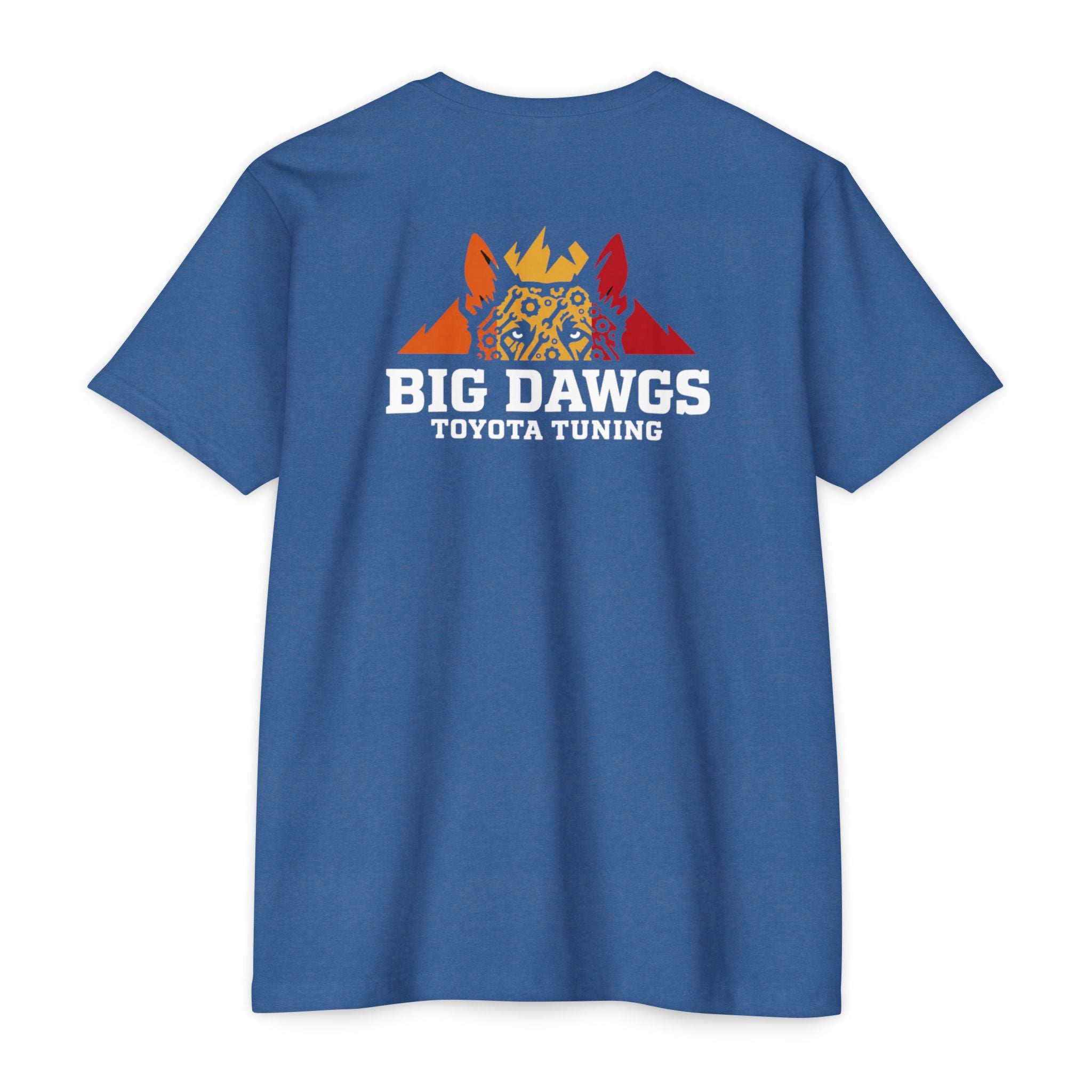 Big Dawgs Toyota Tuning full color logo tee, Next Level 6210 unisex CVC t-shirt