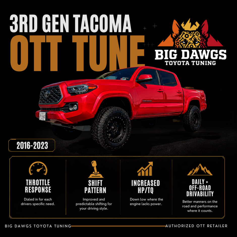 3rd Gen Tacoma OTT Tuning Big Dawgs Toyota Tuning