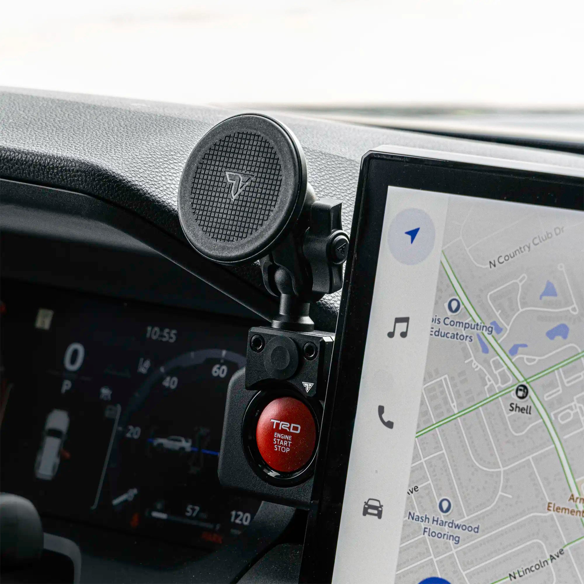 2025+ Toyota 4Runner dash clip phone mount by Big Dawgs Toyota Tuning - 6th gen 4Runner mods