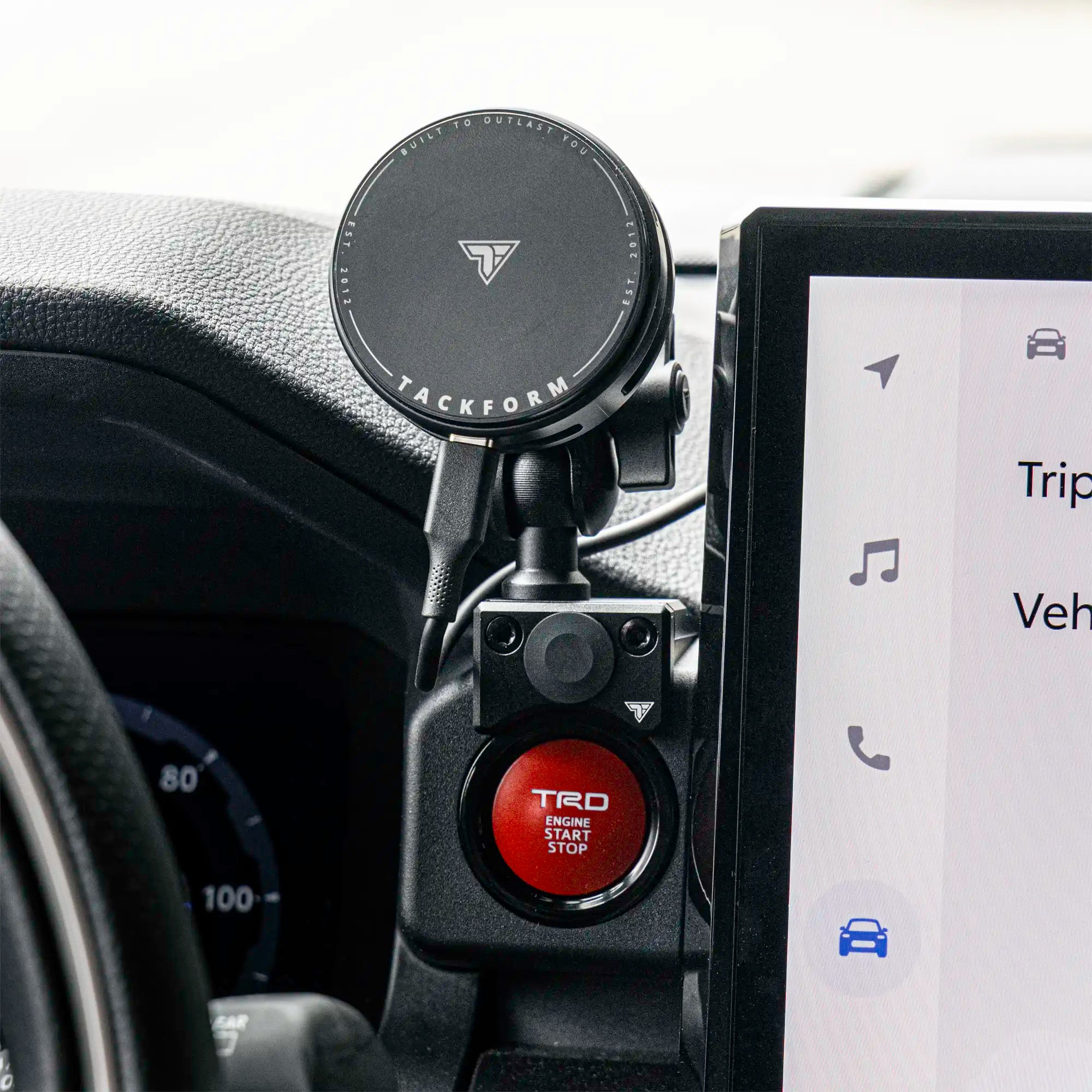 2025+ Toyota 4Runner dash clip phone mount by Big Dawgs Toyota Tuning - Toyota 4Runner interior upgrade