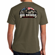 Big Dawgs Toyota Tuning American Flag Logo Tee