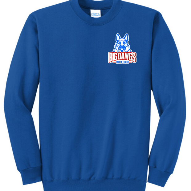 Big Dawgs Toyota Tuning lightweight crewneck sweatshirt - Big Dawgs Toyota Tuning merch