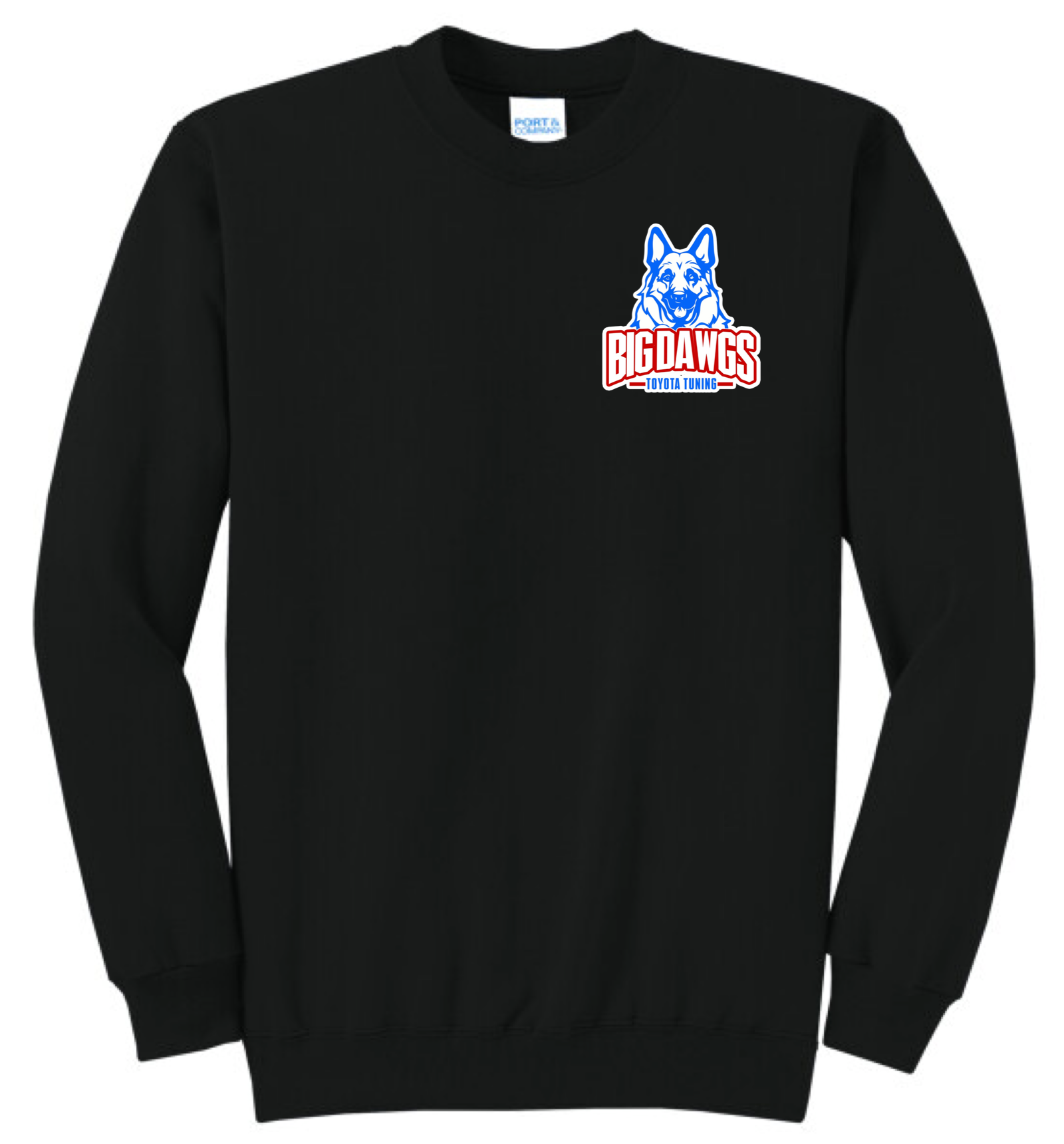 Big Dawgs Toyota Tuning lightweight crewneck sweatshirt - Toyota tuning apparel
