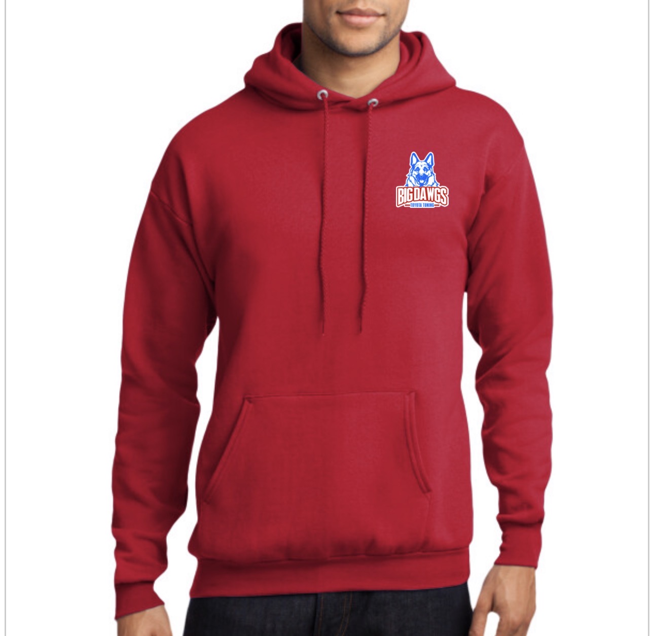 Big Dawgs Toyota Tuning lightweight sweatshirt hoodie - Toyota performance apparel