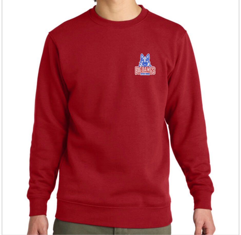 Big Dawgs Toyota Tuning embroidered fleece crewneck - Big Dawgs Toyota Tuning merch